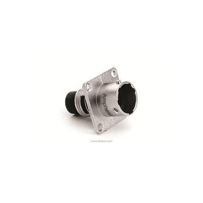 RT0W0106PNH03 by Amphenol Sine Systems Corp - SQUARE FLANGE RECEPTACLE, MALE W