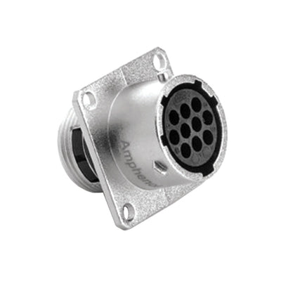 RT0W01210SNH by Amphenol Sine Systems Corp - CONNECTOR RECPT HSG FMALE 10POS PNL MT