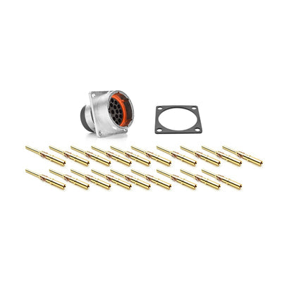 RT0W01419PKNH03-K by Amphenol Sine Systems Corp - CONNECTOR RECPT MALE 19POS GOLD CRIMP