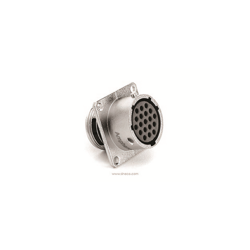 RT0W01419SNH03 by Amphenol Sine Systems Corp - SQUARE FLANGE RECEPTACLE, FEMALE