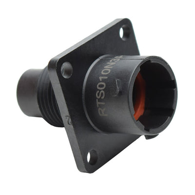 RTS010N3P03 by Amphenol Sine Systems Corp - CONNECTOR RECPT HSNG MALE 3POS PNL MNT