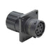 RTS010N6SHEC03 by Amphenol Sine Systems Corp - CONNECTOR RECPT HSNG FMALE 6POS PNL MT