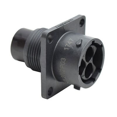 RTS012N2P03 by Amphenol Sine Systems Corp - CONNECTOR RECPT HSNG MALE 4POS PNL MNT
