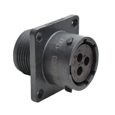 RTS012N3S03 by Amphenol Sine Systems Corp - CONNECTOR RECPT HSG FMALE 3POS PNL MNT