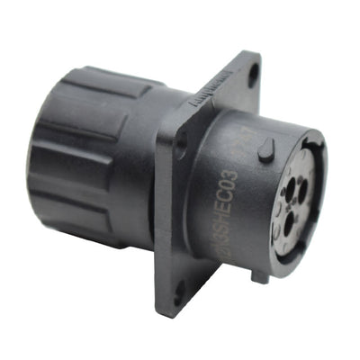 RTS012N3SHEC03 by Amphenol Sine Systems Corp - CONNECTOR RECPT HSG FMALE 3POS PNL MNT