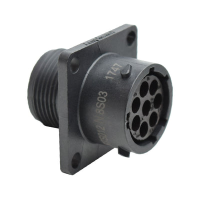 RTS012N8S03 by Amphenol Sine Systems Corp - CONNECTOR RECPT HSNG FMALE 8POS PNL MT