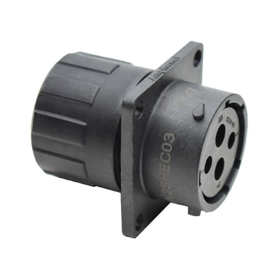 RTS014N2SHEC03 by Amphenol Sine Systems Corp - CONNECTOR RECPT HSG FMALE 4POS PNL MNT