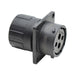 RTS014N2SHEC03 by Amphenol Sine Systems Corp - CONNECTOR RECPT HSG FMALE 4POS PNL MNT