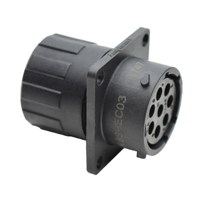 RTS014N8SHEC03 by Amphenol Sine Systems Corp - CONNECTOR RECPT HSNG FMALE 8POS PNL MT