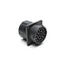 RTS016N19SHEC03 by Amphenol Sine Systems Corp - RECEPTACLE, SQUARE FLANGE, 19 PO