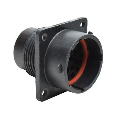 RTS016N26P03 by Amphenol Sine Systems Corp - CONNECTOR RECPT HSNG MALE 26POS PNL MT