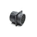 RTS018N23SHEC03 by Amphenol Sine Systems Corp - CONNECTOR RECPT HSG FMALE 23POS PNL MT