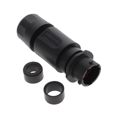 RTS1BS12N10P03 by Amphenol Sine Systems Corp - CONNECTOR RECPT HSG MALE 10POS INLINE