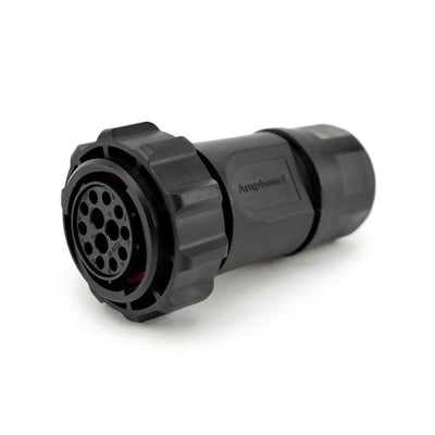 RTS6BS18N103S03-TW by Amphenol Sine Systems Corp - 13 (10+3 COAX)POSITIONS, PLUG, S