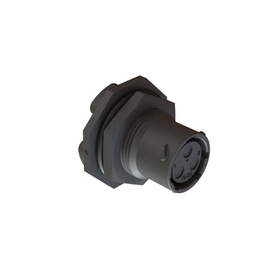 RTS710ND3S03 by Amphenol Sine Systems Corp - CONNECTOR RECPT FMALE 3POS GOLD SOLDER