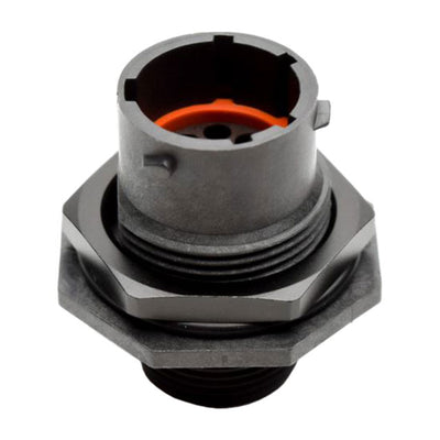 RTS712N10P03 by Amphenol Sine Systems Corp - CONNECTOR RECPT HSNG MALE 10POS PNL MT