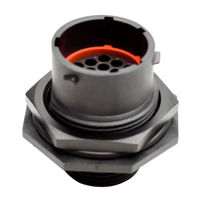 RTS714N19P03 by Amphenol Sine Systems Corp - CONNECTOR RECPT HSNG MALE 19POS PNL MT