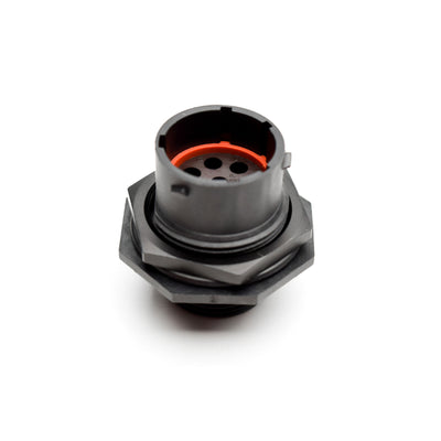 RTS714N8P by Amphenol Sine Systems Corp - RECEPTACLE, JAM NUT, 8 POSITIONS