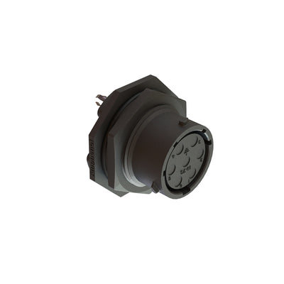 RTS714ND7S0332 by Amphenol Sine Systems Corp - CONNECTOR RECPT FMALE 7POS GOLD SOLDER