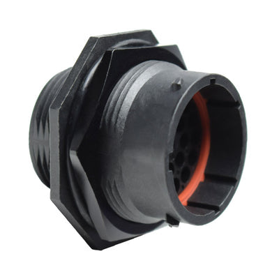RTS718N23P03 by Amphenol Sine Systems Corp - CONNECTOR RECPT HSNG MALE 23POS PNL MT