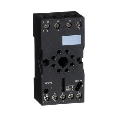 RUZC2M by Schneider Electric - ZELIO, PLUGIN RELAY SOCKET, MIXE