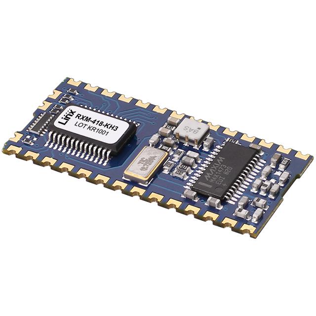 RXM-418-KH3 by Linx Technologies Inc. - RF RCVR ASK/OOK 418MHZ MODULE
