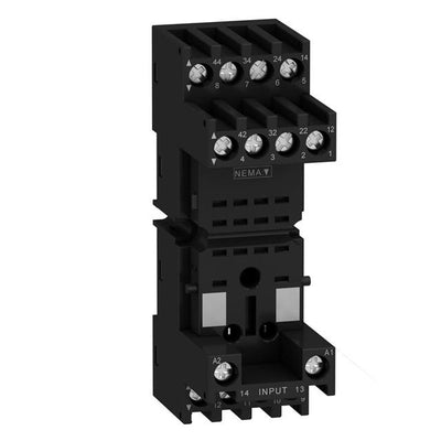 RXZE2M114M by Schneider Electric - HARMONY, SOCKET, FOR RXM2/RXM4 R