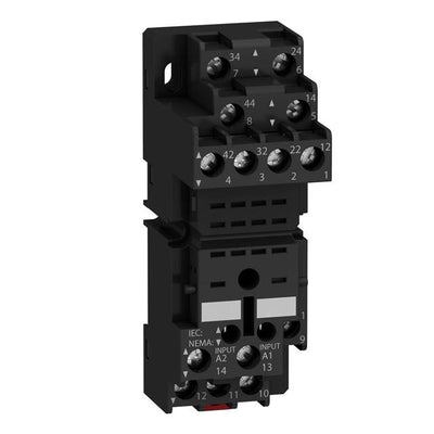 RXZE2M114 by Schneider Electric - ZELIO, PLUGIN RELAY SOCKET, MIXE