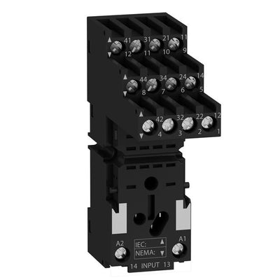 RXZE2S114M by Schneider Electric - HARMONY, SOCKET, FOR RXM2/RXM4 R