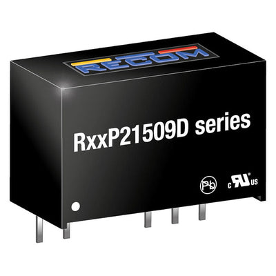 R24P21509D by Recom Power - DC DC CONVERTER 15V -9V 2W