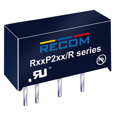 R24P212S/P/X2/R6.4 by Recom Power - DC DC CONVERTER 12V 2W