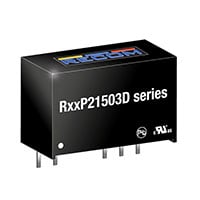 R24P21503D by Recom Power - DC DC CONVERTER 15V -3V 2W