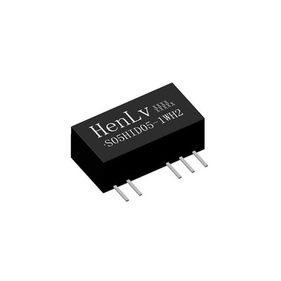 S05(H)(I)D05-1WH2 by HenLv Power - DC DC CONVERTER +/-5V 1W