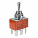 S28AWF by NKK Switches - SWITCH TOGGLE DPDT 15A 125V