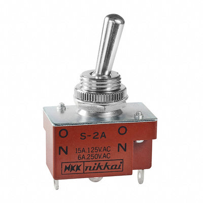 S2A by NKK Switches - SWITCH TOGGLE SPDT 15A 125V
