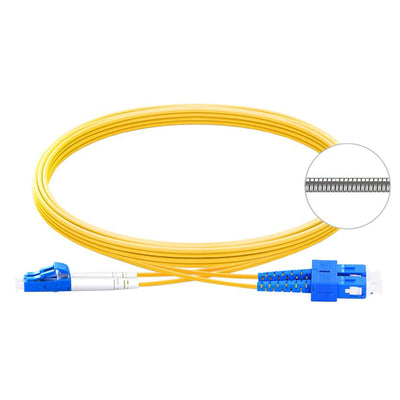 S2D-ARM-LCSC-30 by TechLogix Networx - FIB OPT CBL LC-SC DUPLEX SGL 30M