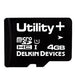 S304GSEJ6-U3000-3 by Delkin Devices, Inc. - 4GB MLC MICROSD CARD I-TEMP (-40