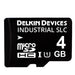 S304TLNJM-U1000-3 by Delkin Devices, Inc. - 4GB SLC MICROSD CARD I-TEMP (-40