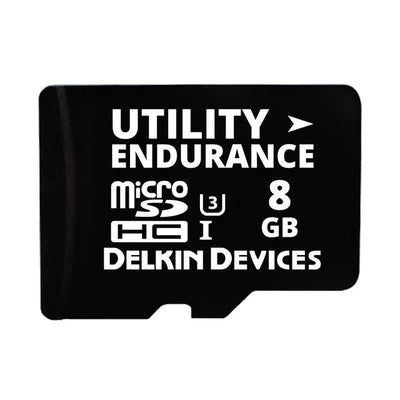 S308FSTL2-U3000-3 by Delkin Devices, Inc. - 8GB 3D MICROSD CARD I-TEMP (-40C