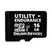 S316FSTL2-U3000-3 by Delkin Devices, Inc. - 16GB 3D MICROSD CARD I-TEMP (-40