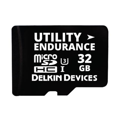 S332FSTL2-U3000-3 by Delkin Devices, Inc. - 32GB 3D MICROSD CARD I-TEMP (-40