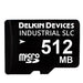 S351TLNJM-C1000-3 by Delkin Devices, Inc. - 512MB SLC MICROSD CARD I-TEMP (-