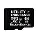 S364FSTL2-U3000-3 by Delkin Devices, Inc. - 64GB 3D MICROSD CARD I-TEMP (-40