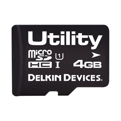 S404GSEJ6-U3000-3 by Delkin Devices, Inc. - 4GB MLC MICROSD CARD (-25C - +85