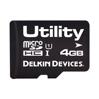S404GSEJ6-U3000-3 by Delkin Devices, Inc. - 4GB MLC MICROSD CARD (-25C - +85