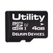 S404GSEJ6-U3000-3 by Delkin Devices, Inc. - 4GB MLC MICROSD CARD (-25C - +85