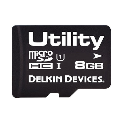 S408GSEJL-U1000-3 by Delkin Devices, Inc. - 8GB MLC MICROSD CARD (-25C - +85