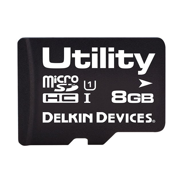 S408GSEJL-U1000-3 by Delkin Devices, Inc. - 8GB MLC MICROSD CARD (-25C - +85