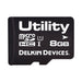 S408GSEJL-U1000-3 by Delkin Devices, Inc. - 8GB MLC MICROSD CARD (-25C - +85