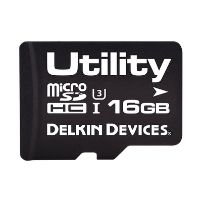 S416APGJP-U3000-3 by Delkin Devices, Inc. - 16GB MLC MICROSD CARD (-25C - +8